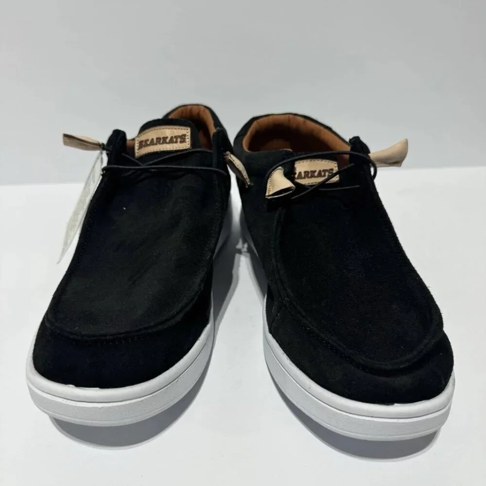 Vaccari Mens Slip On Black Size 11 M
